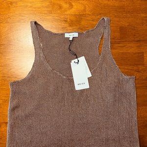 Reuss Bronze Shimmer Sweater Tank